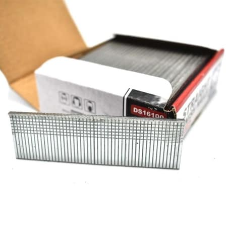 Air Locker 16 Gauge Straight Finish Nails - 1" (2500 / Pack) DS16100